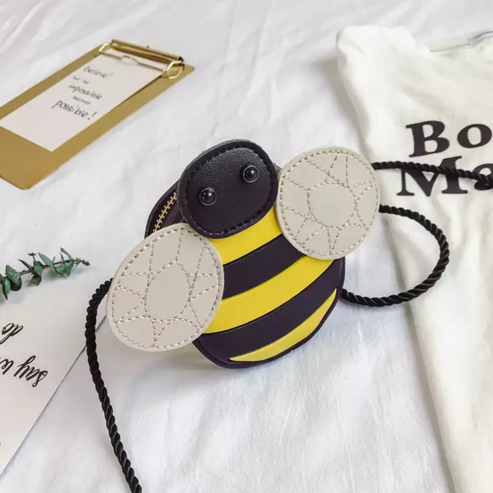 Cute Bee Coin Purse for Toddlers